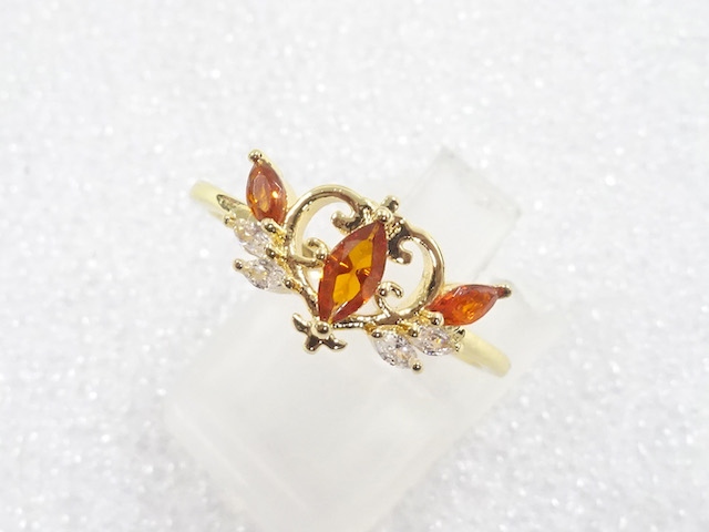 COLORED STONE FASHION RING / JP SIZE 16